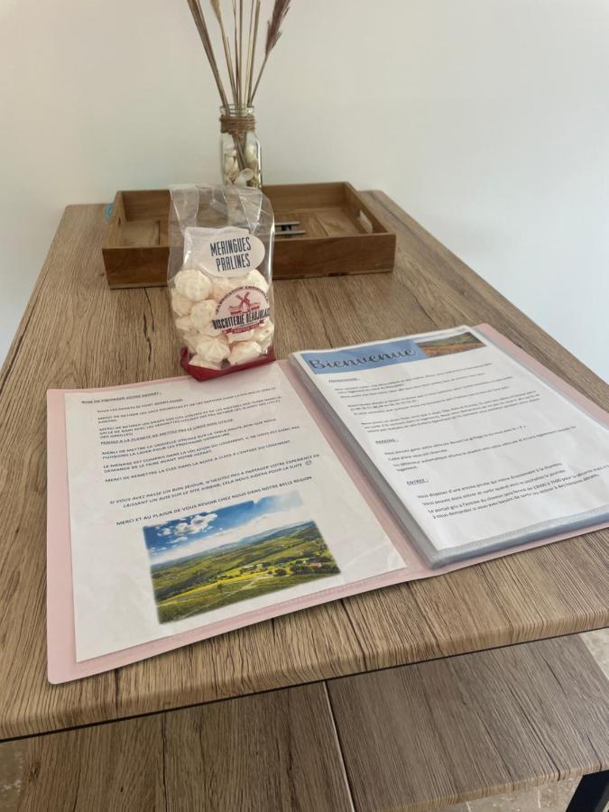 Saint-Jean-dʼArdièresBienvenue En Beaujolais公寓 外观 照片